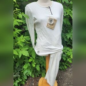 The Earth Collection XLarge‎ 2pc (Fits Lg)  Organic Cotton Long Sleeve PJ Set